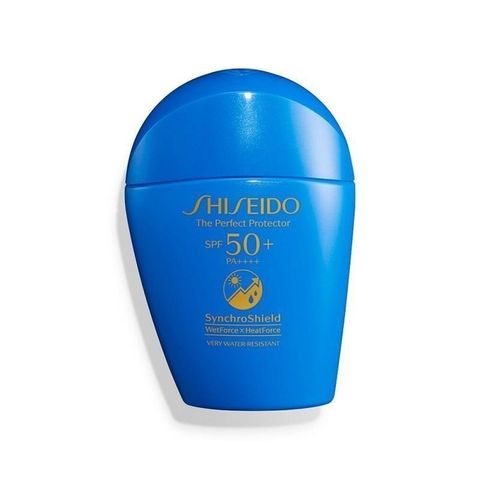 SHISEIDO 資生堂 【南紡購物中心】 【國際櫃】新艷陽夏 水離子熱防禦UV隔離露SPF50+PA++++ 50ML