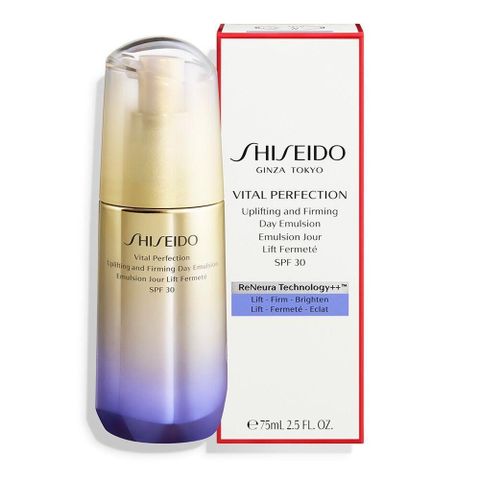 SHISEIDO 資生堂 【南紡購物中心】 【國際櫃】激抗痕亮采緊緻乳液(SPF30)75ml