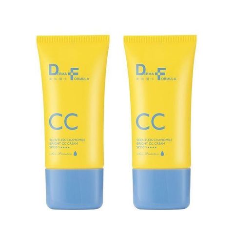 DF 美肌醫生 【南紡購物中心】 白夏菊超透亮防曬CC霜40ml SPF50+ /  (2入/組)