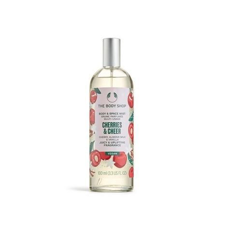 The Body Shop 美體小舖 【南紡購物中心】 XM歡沁櫻桃身體芳香菁露-100ML