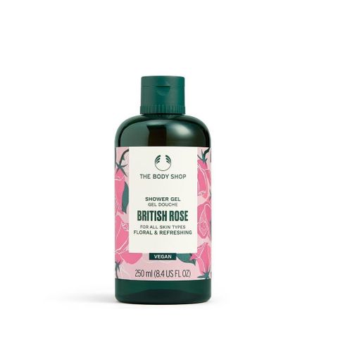 The Body Shop 美體小舖 【南紡購物中心】 英皇玫瑰嫩膚沐浴膠-250ML