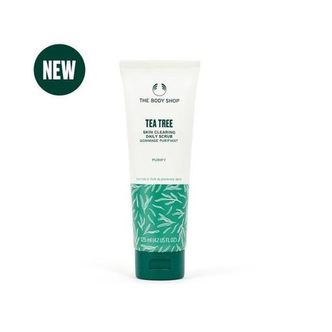 The Body Shop 美體小舖 【南紡購物中心】 茶樹淨膚調理磨砂膏-125ML