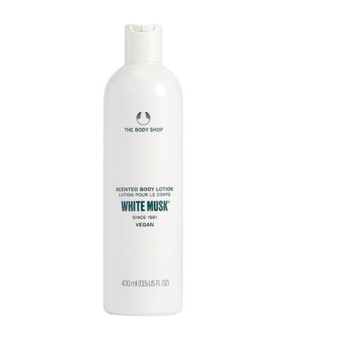 The Body Shop 美體小舖 白麝香身體潤膚乳400ML