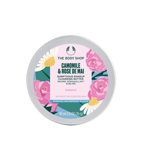 The Body Shop 美體小舖 【南紡購物中心】 洋甘菊&法國玫瑰修護卸妝霜 90ML(限量版)