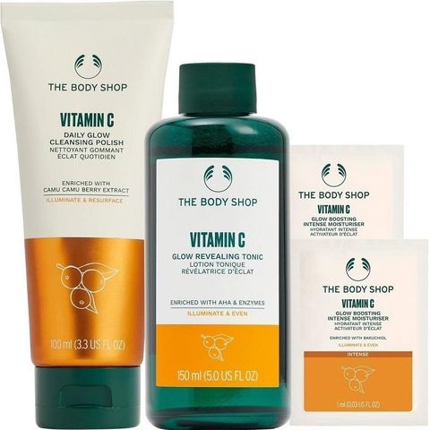 The Body Shop 美體小舖 The Body Shop_美體小舖 維C亮膚基礎調理組 (2024周慶限定)