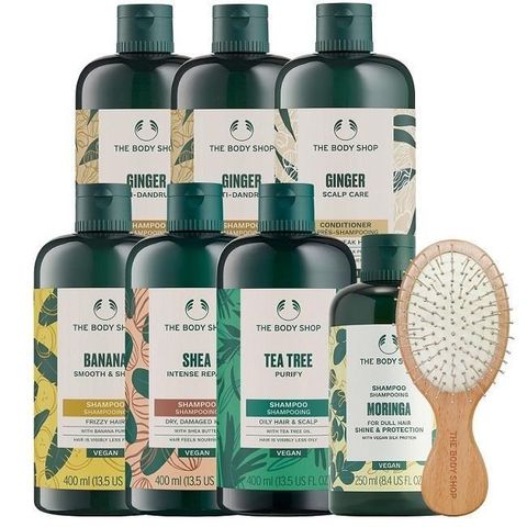 The Body Shop 美體小舖 天然植萃洗護囤貨組 (2025限定)