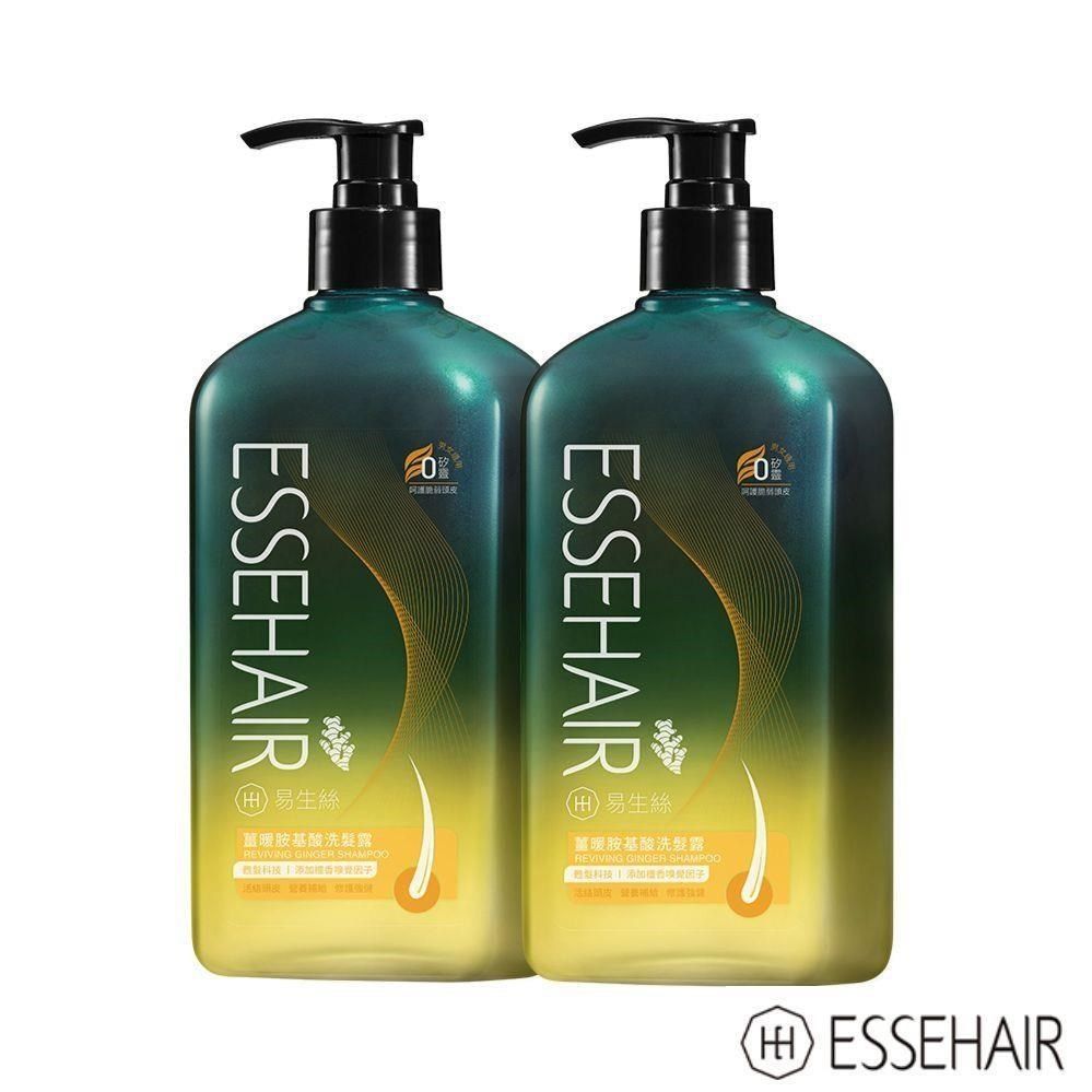 ESSEHAIR 易生絲 【南紡購物中心】 薑暖胺基酸洗髮露500ml (溫感洗髮精/頭皮月子餐)