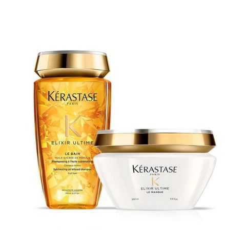 Kerastase 卡詩 【南紡購物中心】  巴黎 金緻柔馭黃金璀璨組