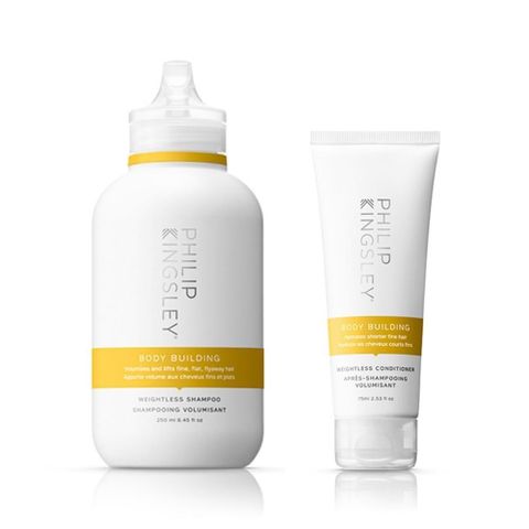 【Philip Kingsley菲利浦金斯利】豐盈柔順組合(髮浴250ml+護髮劑200ml)