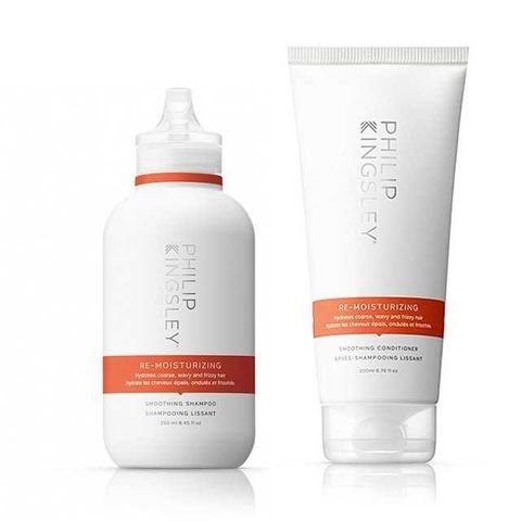 【Philip Kingsley菲利浦金斯利】極緻潤澤組合(髮浴250ml+護髮劑200ml)