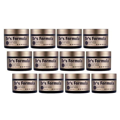 Dr's Formula 台塑生醫 【南紡購物中心】 Drs Formula高效修護髮膜180g*12入