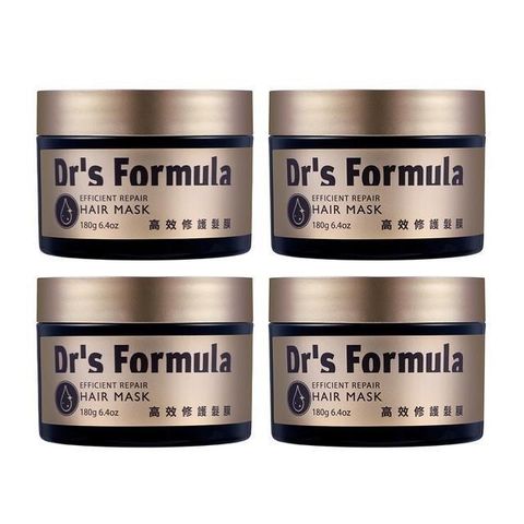 Dr's Formula 台塑生醫 高效修護髮膜180g*4入