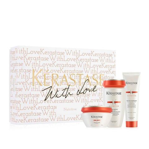 Kerastase 卡詩 皇家鳶尾2號賦活禮盒(髮浴+髮膜+熱活精華)
