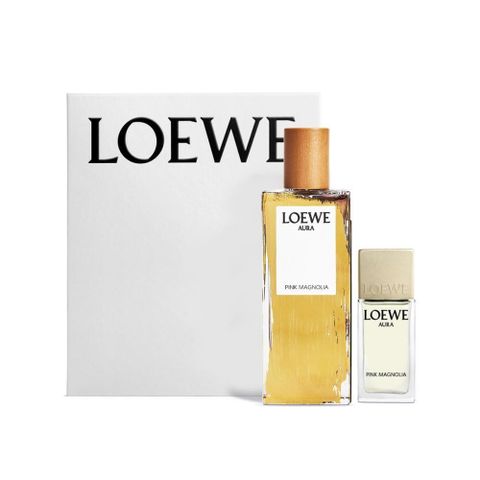 LOEWE 羅威 【南紡購物中心】  Aura 粉紅木蘭淡香精禮盒 100ml + 30ml