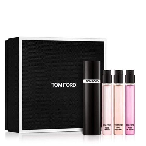 TOM FORD 【南紡購物中心】  私人調香系列 玫瑰秘境隨身香氛限量禮盒10mlX3入