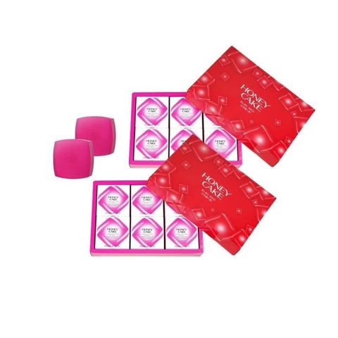 SHISEIDO 資生堂 蜂蜜香皂 100g(潤紅6入) x2盒組