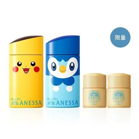 SHISEIDO 資生堂 ANESSA 安耐曬x寶可夢 金鑽露寶可夢限定組