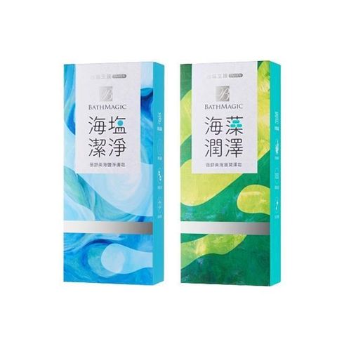 【南紡購物中心】 【台鹽生技】海鹽淨膚皂(3顆/盒)+海藻潤澤皂(3顆/盒)