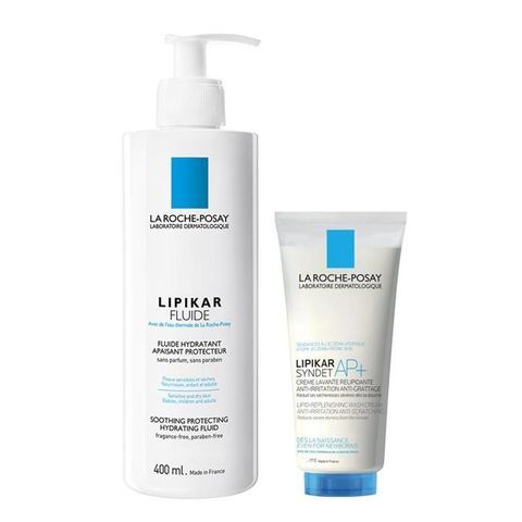 LA ROCHE-POSAY 理膚寶水 理必佳清爽保濕乳400ML組(+理必佳滋潤沐浴乳 100ml)