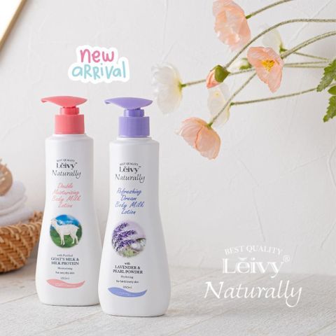 日本Leivy多重保濕羊奶乳液 350ML