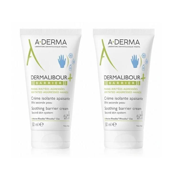 A-DERMA 艾芙美 【南紡購物中心】 Aderma 新葉全效防禦霜50ml 2入組