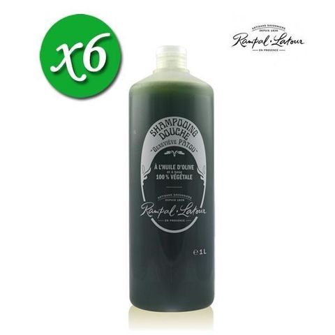【南紡購物中心】 【南法香頌】歐巴拉朵 特級橄欖油沐浴乳x6瓶(1L/瓶)