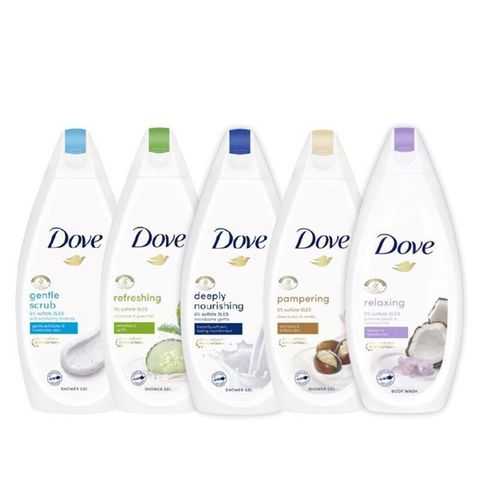 Dove 多芬 【南紡購物中心】 沐浴乳 500ml(3入)(平輸品)