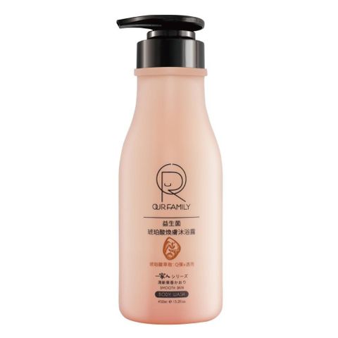 【OUR FAMILY 一家人】 益生菌琥珀酸煥膚沐浴露 450ml