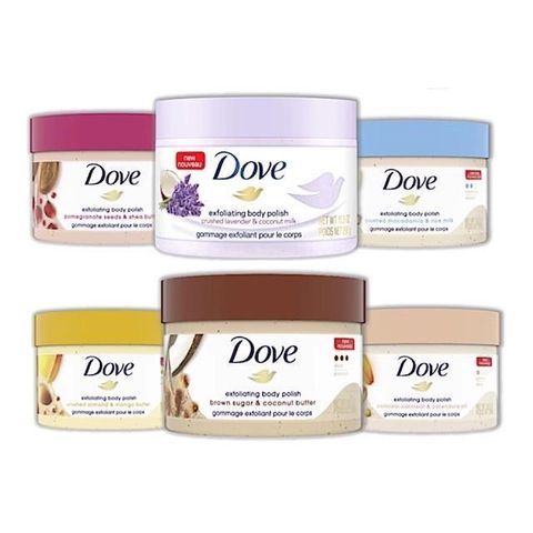 Dove 多芬 【南紡購物中心】 去角質冰淇淋磨砂膏 298g(2入)