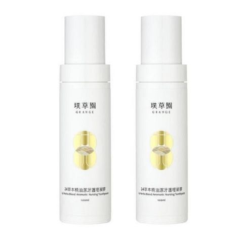 璞草園 【南紡購物中心】 -24草本精油潔牙護理凝膠100ml*2