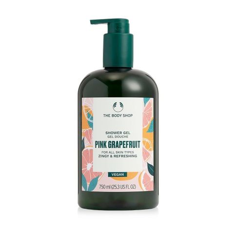 The Body Shop 美體小舖 粉紅葡萄柚活力沐浴膠 750ml