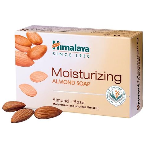 Himalaya 喜馬拉雅 玫瑰杏仁保濕皂 75g 20入