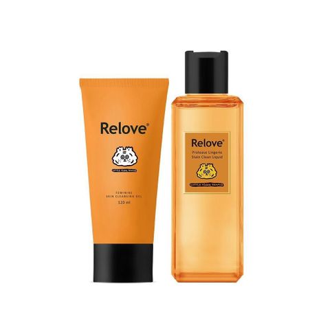 【Relove】【小虎聯名】私密內外潔淨組(私密潔淨凝露120ML+手洗精220ML)