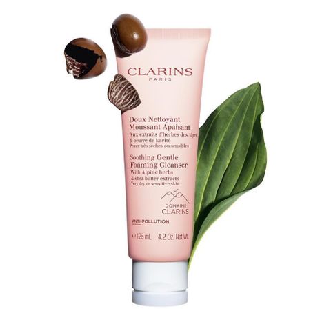 【CLARINS克蘭詩】阿爾卑斯純淨潔顏乳_舒緩125ML