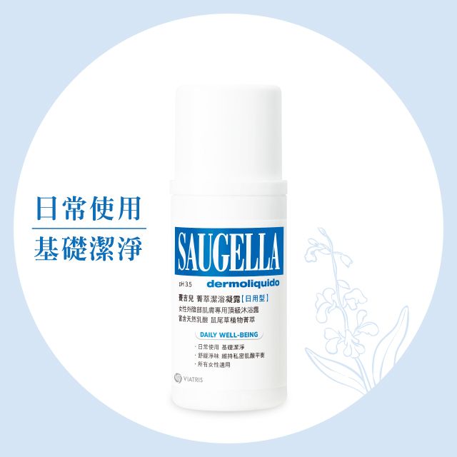 Saugella 賽吉兒  菁萃潔浴凝露加強型500ml+日用型250ml送日用型100ml(製造日期2022.09) 優惠組