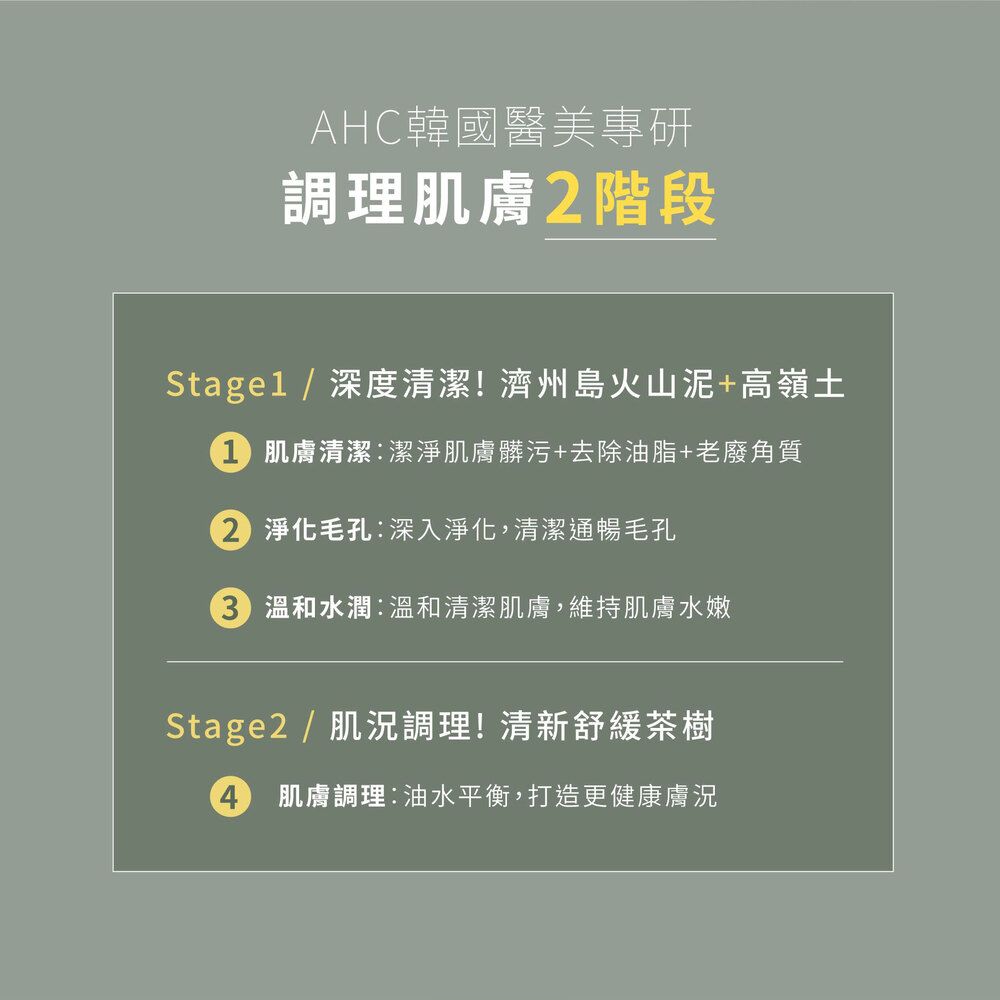 AHC 濟州島毛孔淨化火山泥膜100ML
