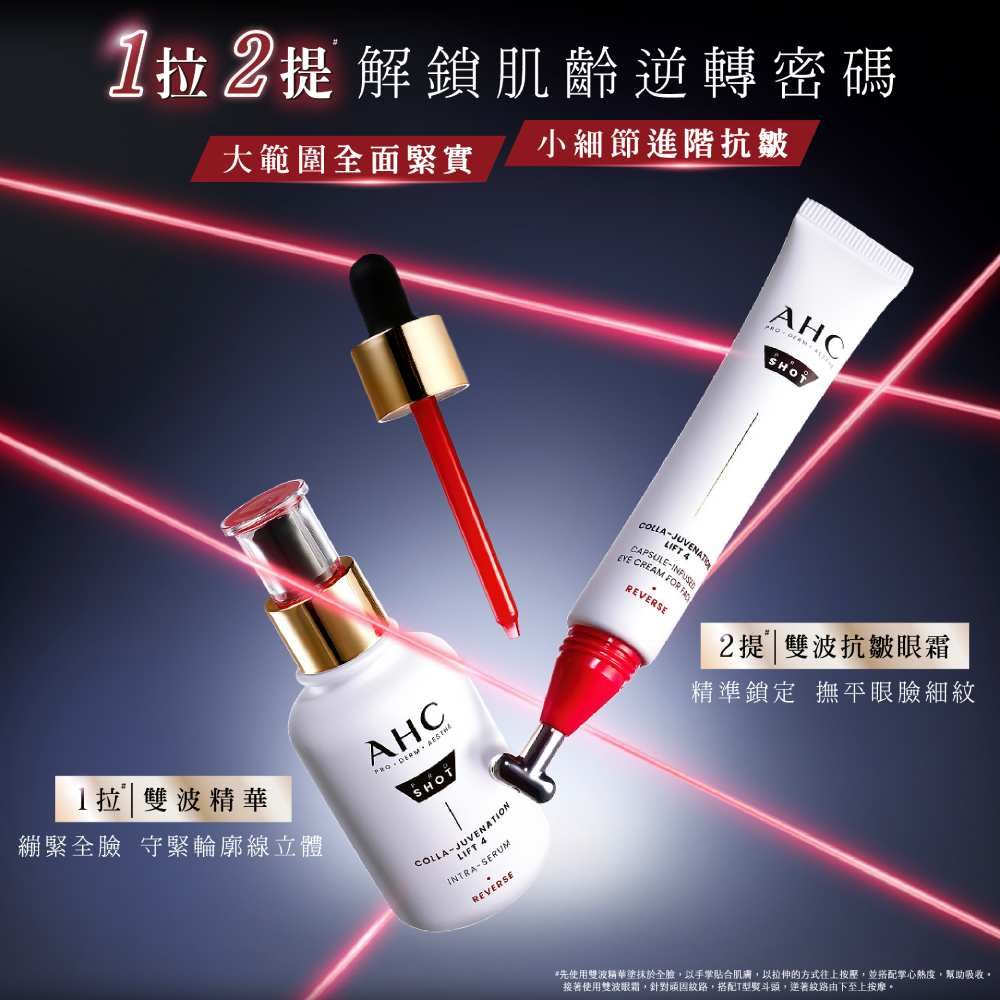 AHC 醫美科研 雙波抗老多肽膠原抗皺眼霜30ml