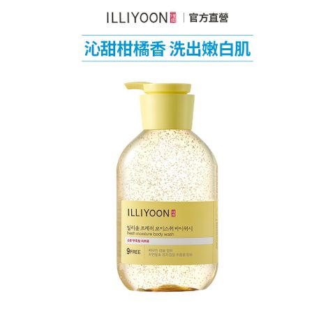 ILLIYOON 一理潤 清爽保濕柚子沐浴露 500ml 官方旗艦店