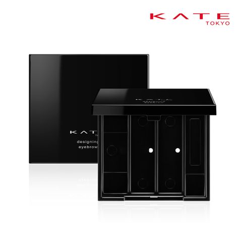 【KATE 凱婷】眉彩餅盒三入款(搭配3D造型眉彩餅補充芯)