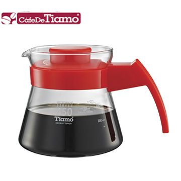 Tiamo 耐熱玻璃壺 450cc-五色(HG2210)