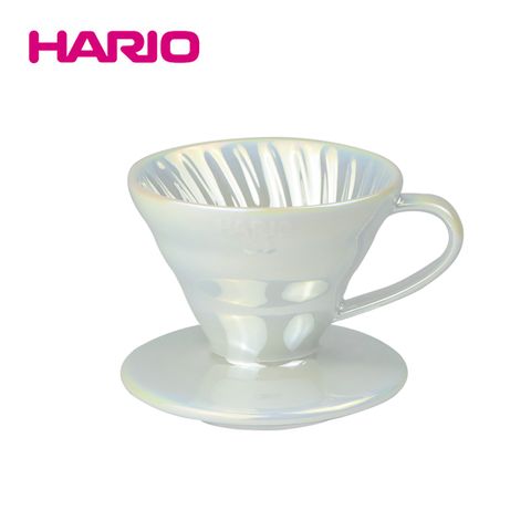 HARIO V60鈦白珠光濾杯 VDC-01-WO-TW(1~2杯份用)