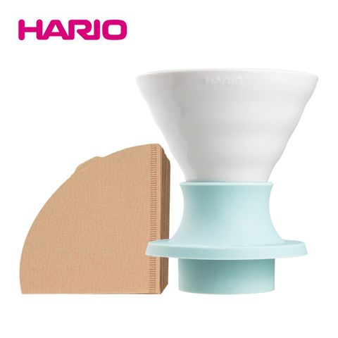 HARIO授權特約經銷商HARIO SWITCH 磁石浸漬式濾杯 200ml 蘇打藍 / 糖果粉(二款顏色)