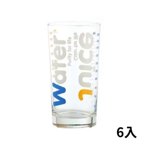 【WUZ屋子】Ocean Juice & Water 刻度杯570ml-6入組
