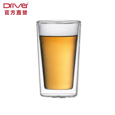 Driver 耐熱雙層玻璃杯-400ml