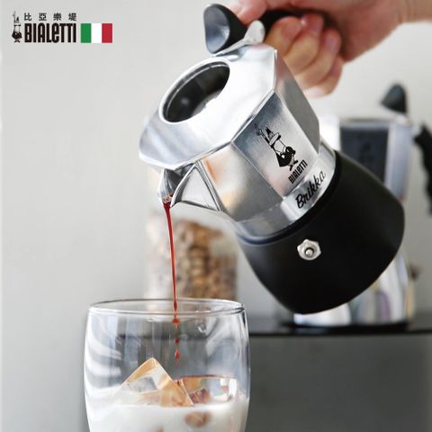 Bialetti 比亞樂堤 極厚加壓摩卡壺NEW BRIKKA PLUS-4杯份