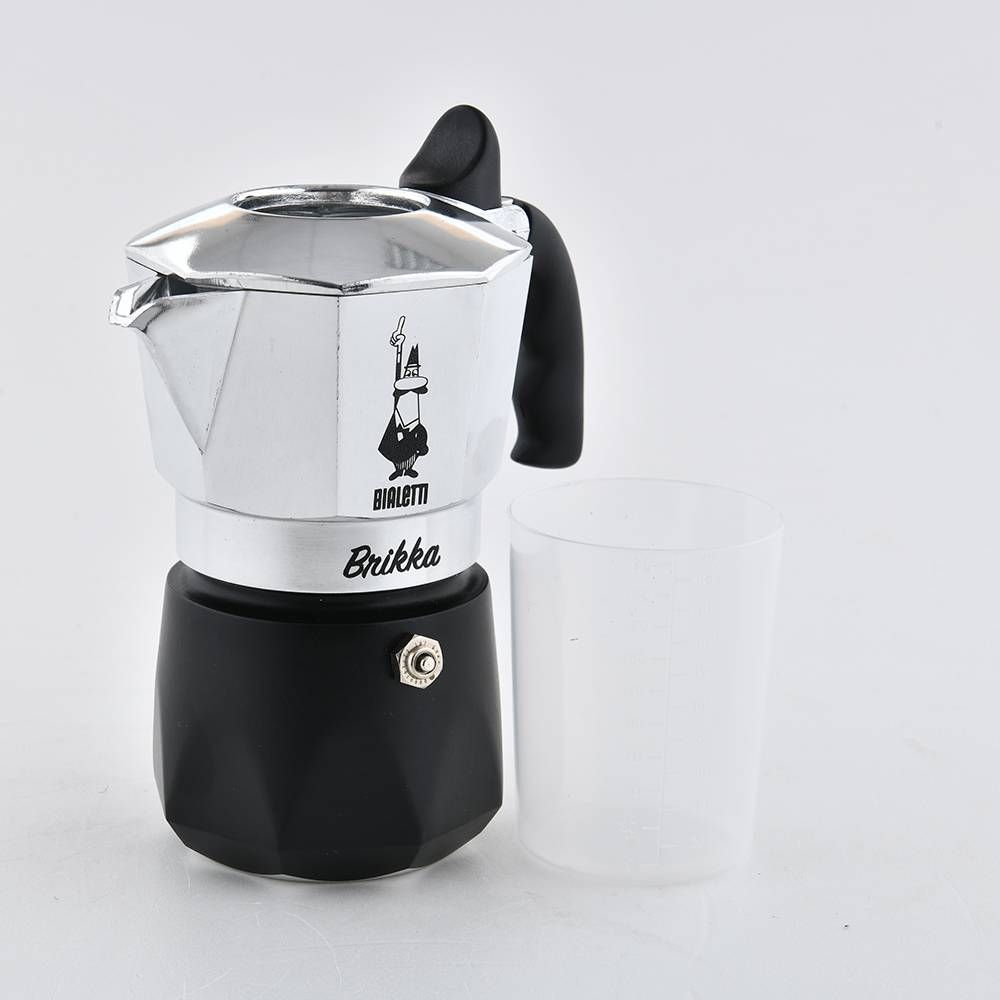 Bialetti 比亞樂堤 Brikka 厚實加壓摩卡壺 2人份 