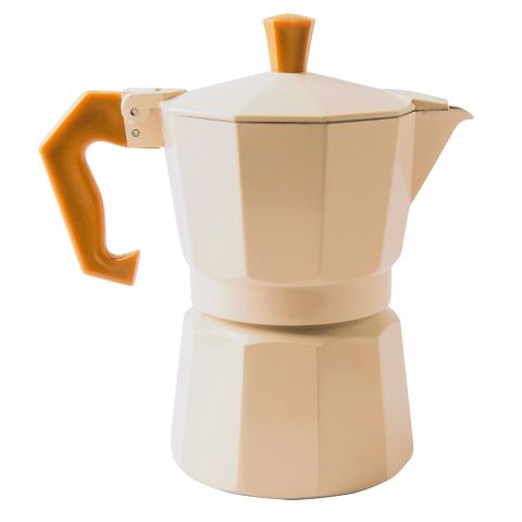 《EXCELSA》Chicco義式摩卡壺(米1杯) | 濃縮咖啡 摩卡咖啡壺