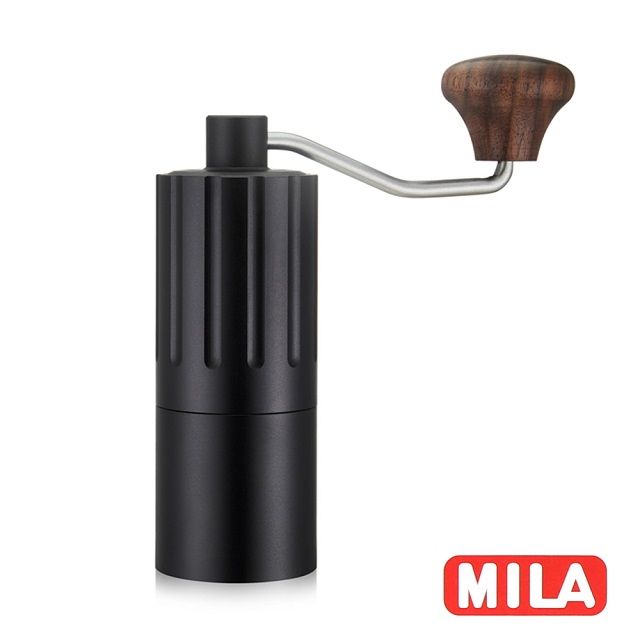 MILA  第二代達人攜帶型手搖磨豆機(不鏽鋼磨芯)-酷黑