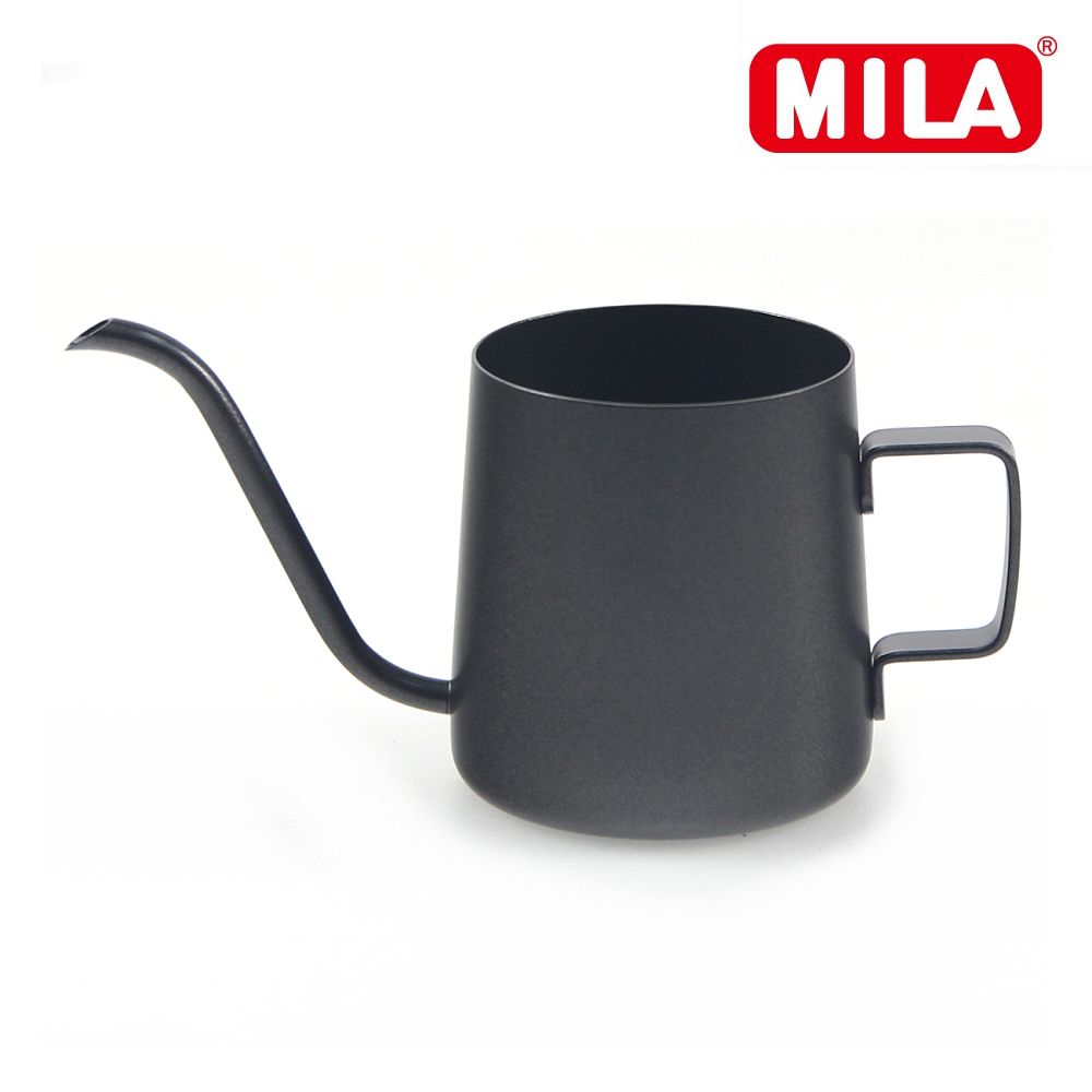 MILA  不鏽鋼掛耳手沖壺250ml-黑