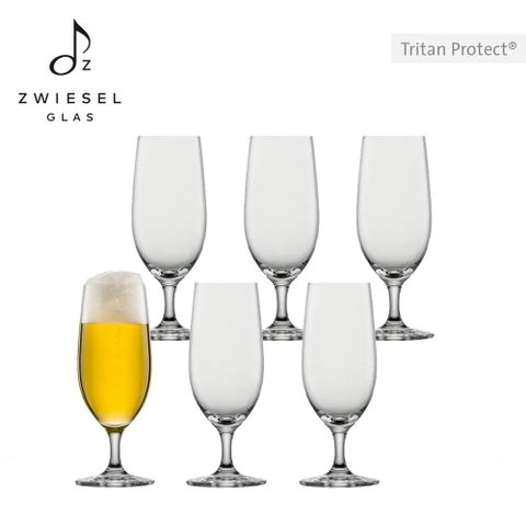ZWIESEL GLAS 德國水晶杯 CLASSICO系列 鬱金香啤酒杯 380ml  6入禮盒組